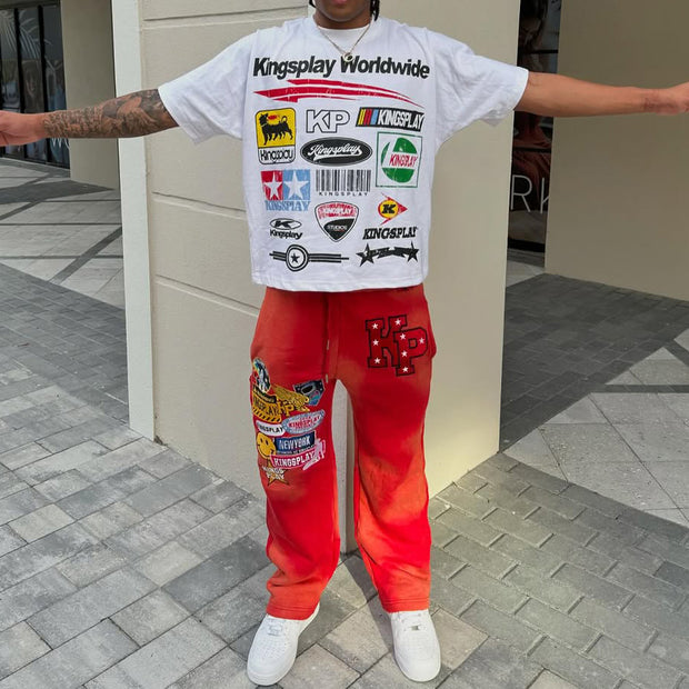 Kings Play Worldwide T-Shirt Sweatpants Two Piece Set