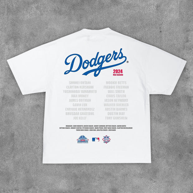 Champion Team Print Short Sleeve T-Shirt