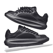 Cement gray skateboard thick-soled sports and casual bread shoes