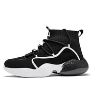 Socks shoes men's high top sneakers camouflage platform casual shoes