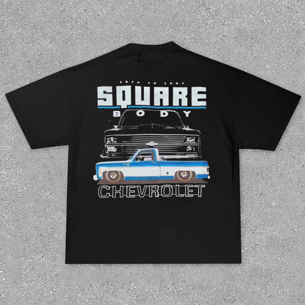 Casual Personalized Printed Racing T-shirt