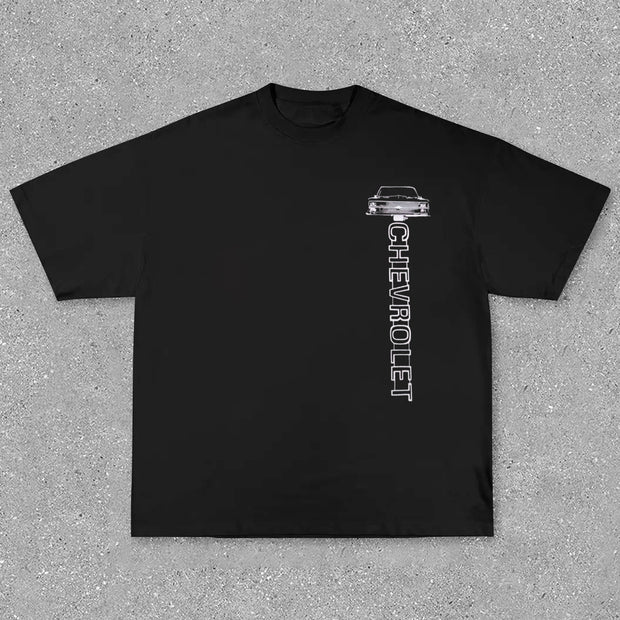 Casual Personalized Printed Racing T-shirt