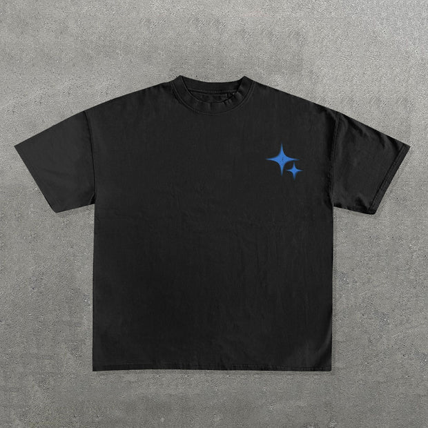 Focus On The Good Print Short Sleeve T-Shirt