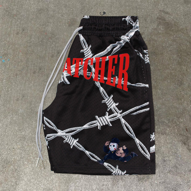 Hip Hop Street Mesh Shorts
