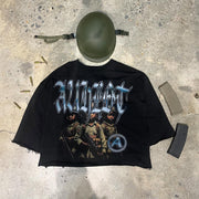 Street Style Scout Print Crew Neck T-Shirt