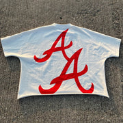 Fashion AA Print Short Sleeve T-Shirt