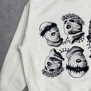 Masked Jesus print sweatshirt