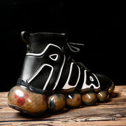 Sports men's shoes casual fashion flower combination bottom shoes