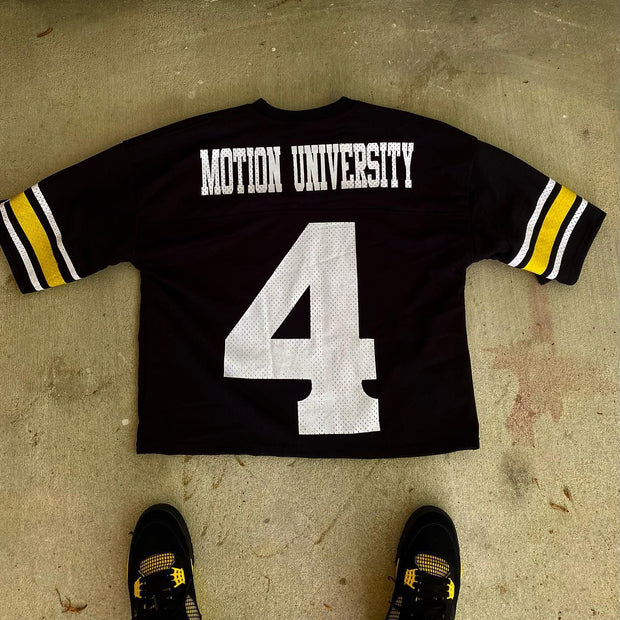 Motion University Digital Print Short Sleeve Mesh T-shirt