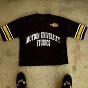 Motion University Digital Print Short Sleeve Mesh T-shirt