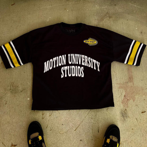 Motion University Digital Print Short Sleeve Mesh T-shirt