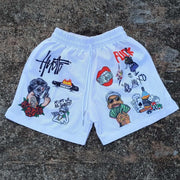 Casual Street Hip-Hop Sports Mesh Shorts