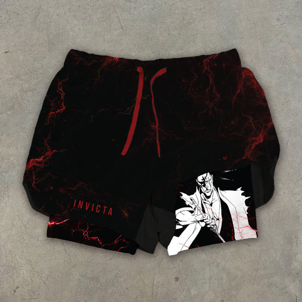 Personalized Anime Print Performance Shorts