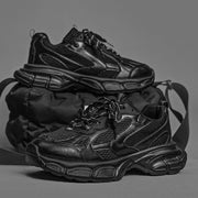 Metal Platform Colorblock Dad Shoes