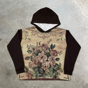 Vintage Print Street Hip Hoodie