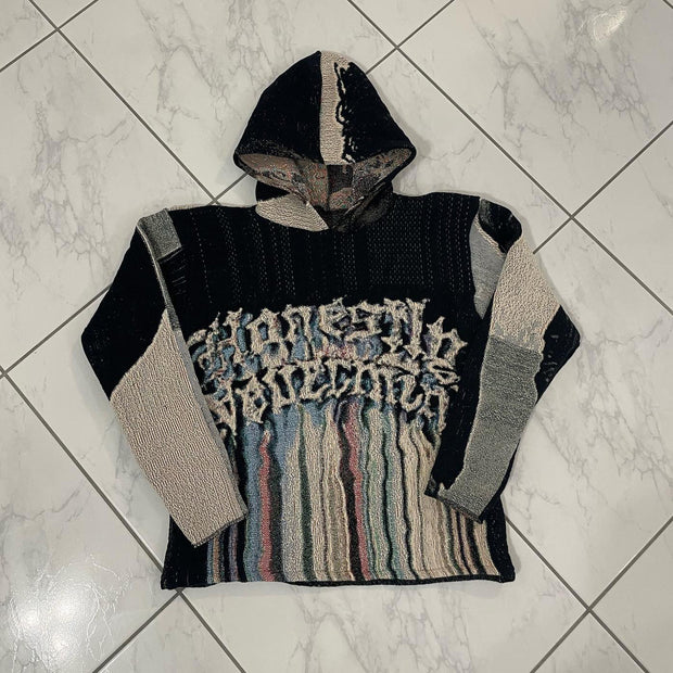 Retro Hip Hop Trendy Tapestry Hoodie