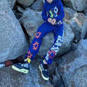 Personalized Fashion Print Loose Sweatshirt Set