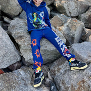 Personalized Fashion Print Loose Sweatshirt Set