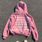 Truly Humble Under God Print Long Sleeve Hoodies