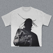 Casual Print Short Sleeve T-Shirt
