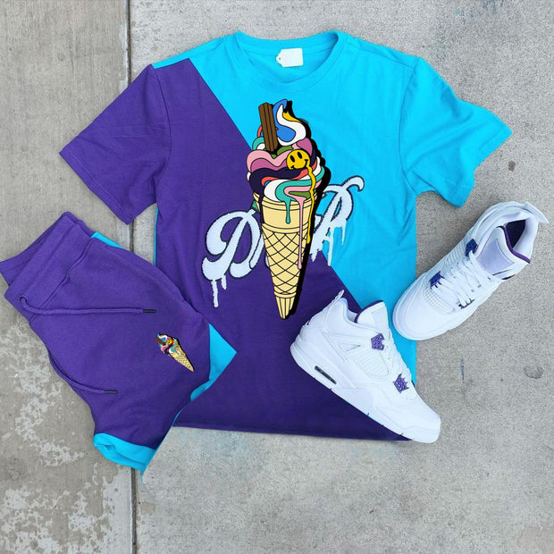 Ice cream stitching leisure holiday set