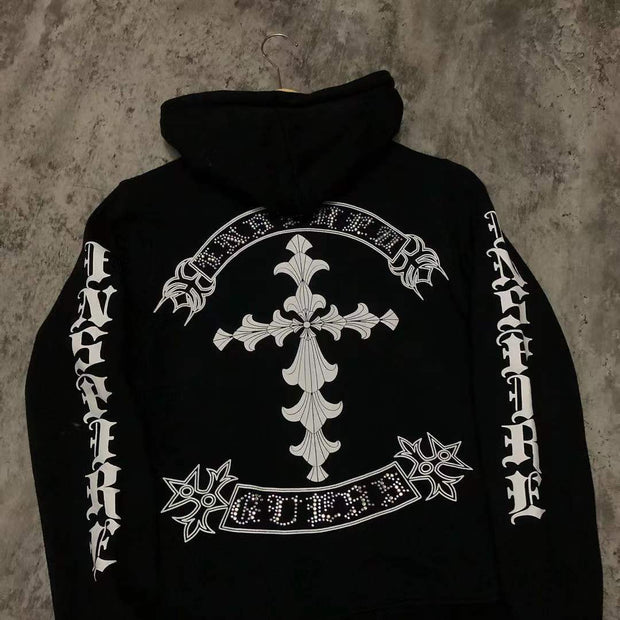 Cross casual street sports hoodie