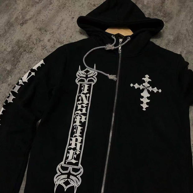 Cross casual street sports hoodie