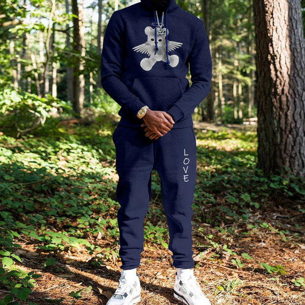 Angel Bear Tracksuit Dark blue