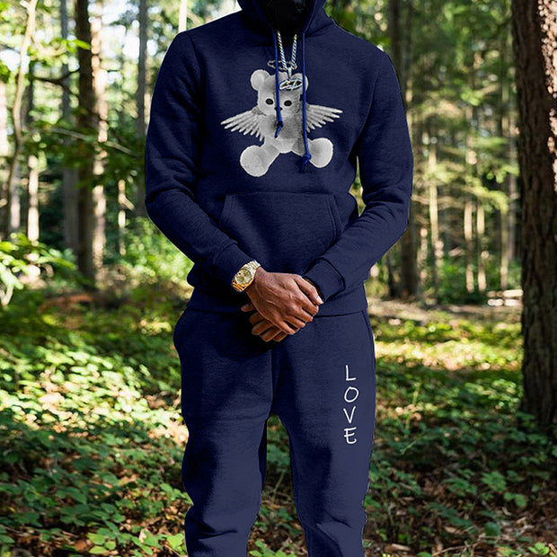 Angel Bear Tracksuit Dark blue