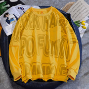 Men's and women's couples printed blouse jacket men's sweatshirt