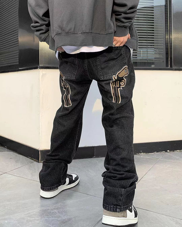 Desert west denim street jeans