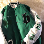 Autumn and winter fashion warm baseball uniform jacket