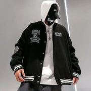 Tide brand embroidery baseball uniform jacket