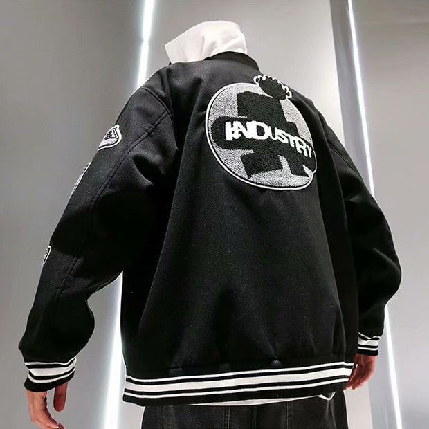 Tide brand embroidery baseball uniform jacket