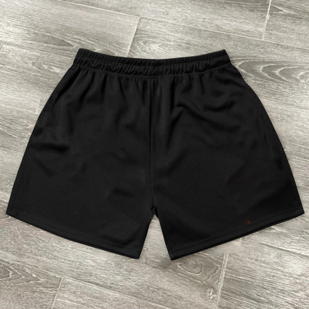 Retro fashion Sports print sports shorts
