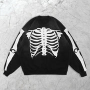 Bones Punk Casual Sweatshirt