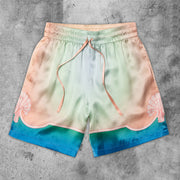 Silk Fashion Resort Style Casual Fashion Shorts