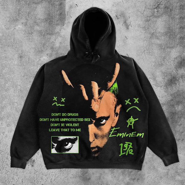 Dark Graphic Hoodie