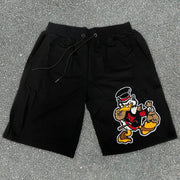 Personality Cartoon Print Casual Street Shorts