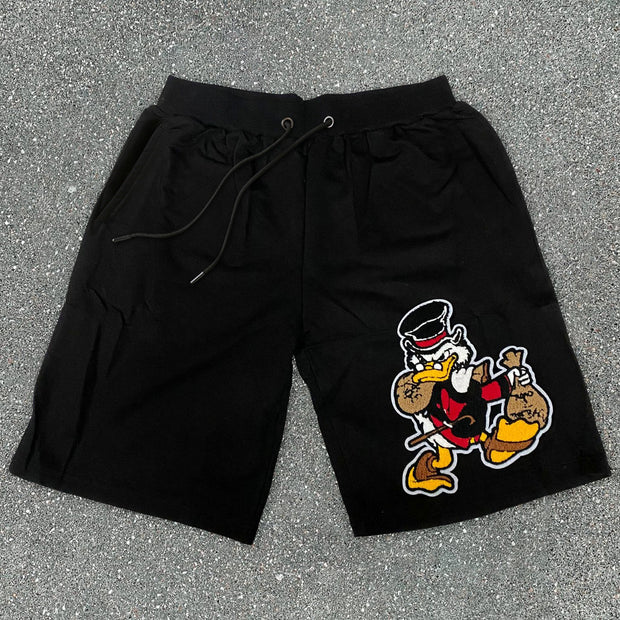 Personality Cartoon Print Casual Street Shorts