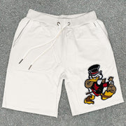 Personality Cartoon Print Casual Street Shorts