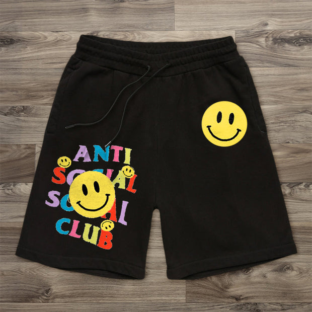 Smile Fashion Street Loose Hip Hop Shorts