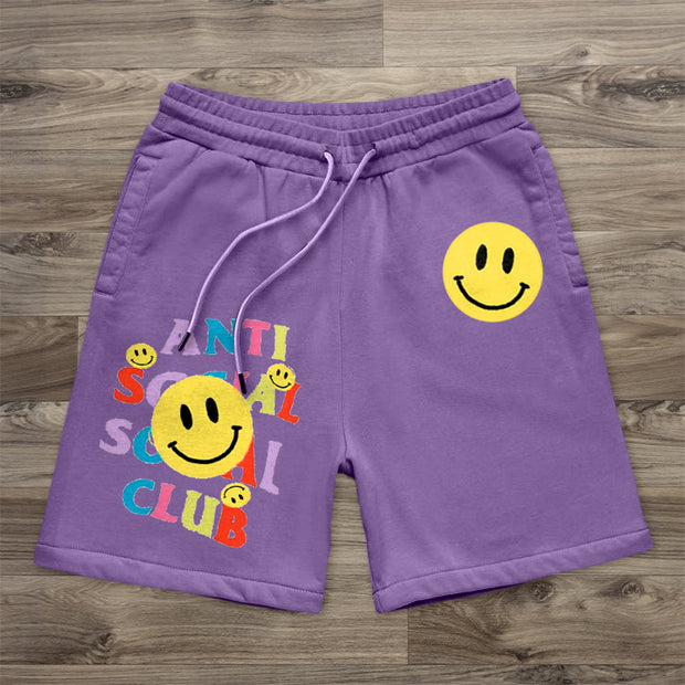 Smile Fashion Street Loose Hip Hop Shorts