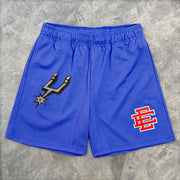 Fitness shorts muscular sportsman sports five-point pants