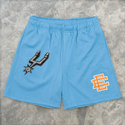 Fitness shorts muscular sportsman sports five-point pants