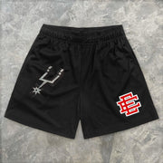 Fitness shorts muscular sportsman sports five-point pants