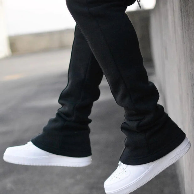 Retro Fashion Street Hip Hop Flared Trousers
