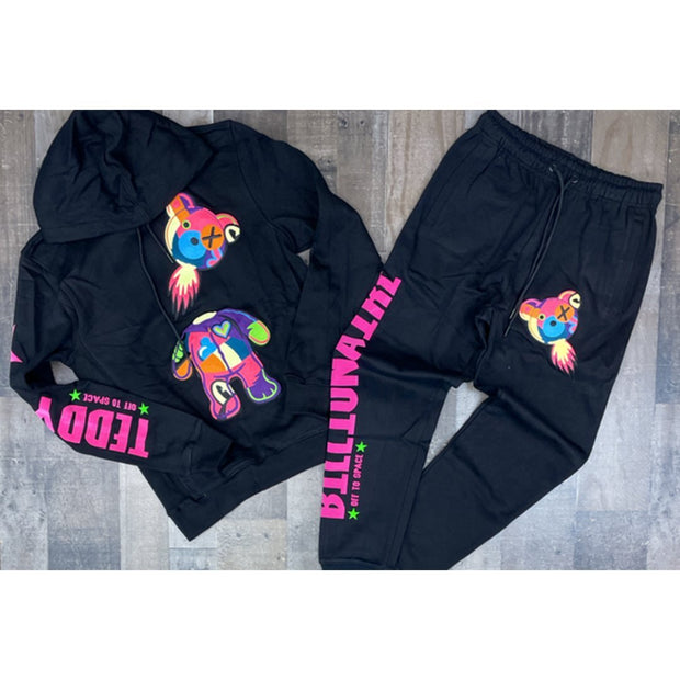 Decapitated rocket bear sports casual suit
