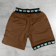 Grizzly Design Print Sports Sports Retro Shorts