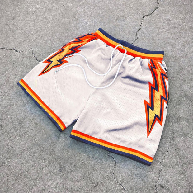 Sports personality lightning shorts men